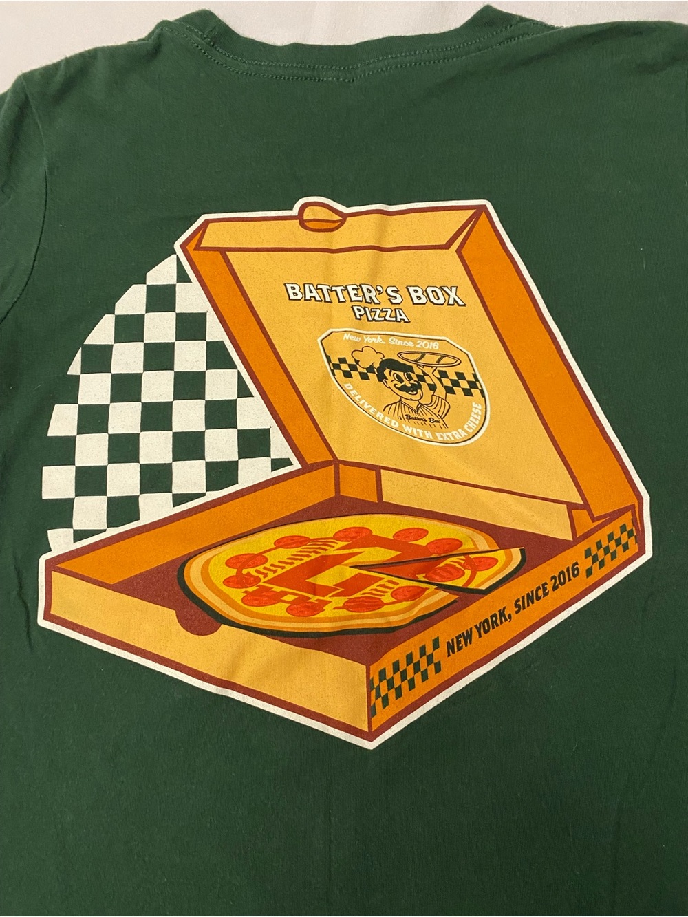 BL101 Youth Batters Box Pizza T-Shirt